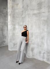 230 Gr Poly Viscose Full Lycra İspanyol Paça Pantolon