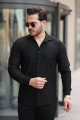 Erkek Fitilli Uzun Kollu Gömlek