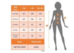 Kadın Kısa Kollu Bisiklet Yakalı Puantiyeli Tül Detaylı örme Krep Elbise