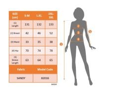 Kadın Uzun Kollu V Dantel Yakalı Yırtmaçlı Uzun Sandy Elbise