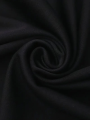 Baskılı Oversize Bisiklet Yaka T-shirt - Siyah