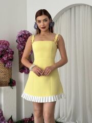 Steel Fiyonk Detay Elbise