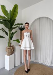 Yuna Straplez Elbise