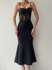 Begonia İp Askılı Elbise