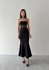 Begonia İp Askılı Elbise