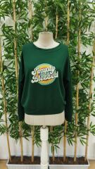 Kadın Uzun Kollu Bisiklet Yaka Viskon Iki Iplik Bluz