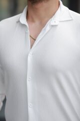 Erkek Fitilli Uzun Kollu Gömlek