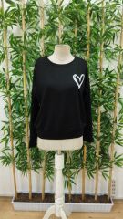 Kadın Uzun Kollu Bisiklet Yaka Viskon Iki Iplik Bluz