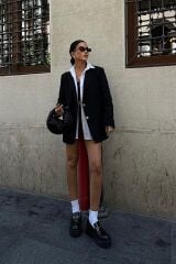 Agnes Blazer Keten Ceket6105