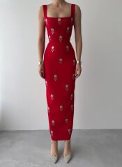 Ners Taş Detaylı Elbise