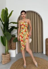 Emelıe Straplez Elbise