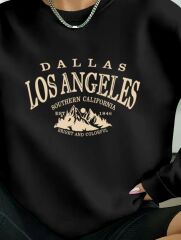 Kadın Uzun Kollu Bisiklet Yaka Viskon Iki Iplik Bluz