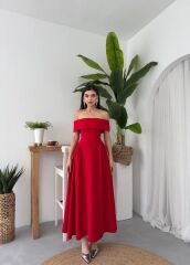 Stars Straplez Elbise