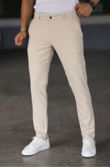 Erkek Düz Kesim Bilek Boy Kumaş Pantolon