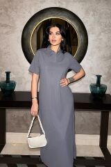 Manque Polo Yaka Yırtmaçlı Elbise 2689-8