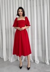 Benjamin Çan Etekli Midi Boy Elbise