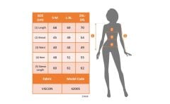 Kadın Uzun Kollu Yuvarlak Yaka Blok Renkli Yandan Düğmeli Viskon Bluz