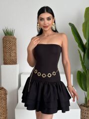 Vosges Straplez Mini Elbise