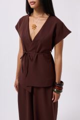 Bağcık Detay Yelek