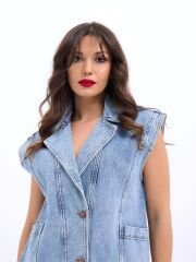 5751 KOT YELEK-MAVİ