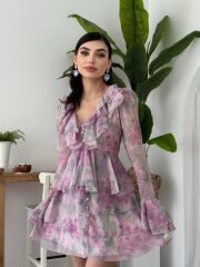 Elose Fırfırlı Elbise