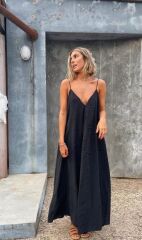 Kadın Ip Askılı Salaş Süprem Kumaş Elbise