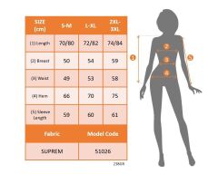 Kadın Uzun Kollu Bisiklet Yaka Leopar Desenli Süprem Bluz