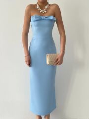 ÖNÜ KURDALELİ KAELM ELBİSE