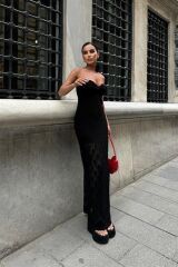 Eudora Ajurlu StraplezElbise 2771