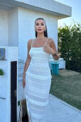 Regina Dantel Detay Elbise 2754-01