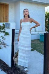 Regina Dantel Detay Elbise 2754-01