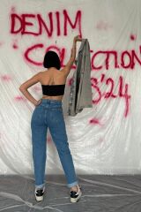 Mavi Boru Paça Jeans Pantolon