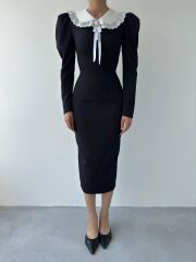 Coventry Yakalı Elbise