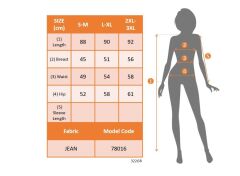 Kadın Askılı Yuvarlak Yaka A Kesim Cep Detaylı Kot Elbise