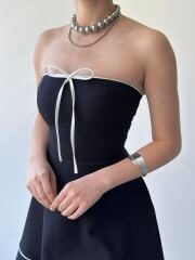 Yuna Straplez Elbise