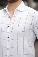 Erkek Kare Desenli Gömlek