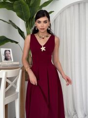 Late Yıldız Detaylı Elbise