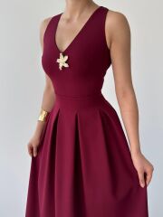 Late Yıldız Detaylı Elbise