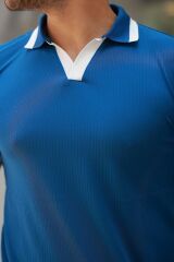 Erkek Hemşire Yaka Kısa Kollu Tişört