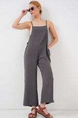 7019 Askılı Bahçivan Tulum - Antrasit