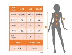 Kadın Kısa Kollu V Yakalı çiçek Desenli önü Kısa Arkası Uzun Süprem Elbise