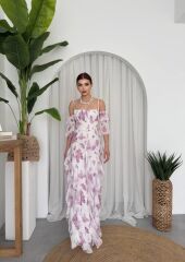 Mugo Fırfırlı Elbise