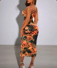 Kadın Dalgıç Kumaş Dijital Baskılı Eslbise