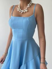 Common İp Askılı Elbise