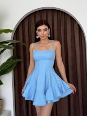 Common İp Askılı Elbise