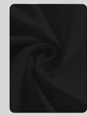 Baskılı Oversize Bisiklet Yaka T-shirt - Siyah