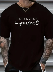 Erkekler Için PERFECTLY Günlük Tişört  - Siyah