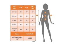 Kadın Yılbaşı özel Uzun Kollu Bisiklet Yaka Desenli Viskon Iki Iplik Bluz