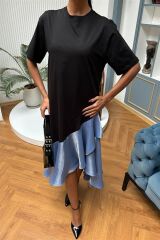 Volanlı Süprem Elbise 2864