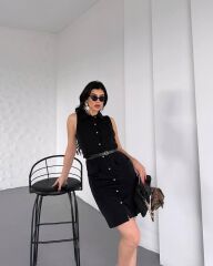 GÖMLEK YAKA ELBİSE